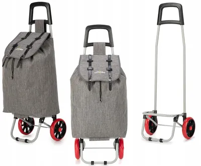 Produktbild von Colombo SMART Einkaufstrolley faltbar 40L Grau