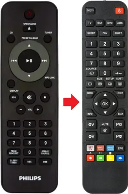 Produktbild von Fernbedienung passend für PHILIPS MCM233/55 | MCM23312 | MCM23355