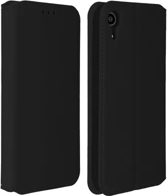 Immagine prodotto di Avizar, custodia a libro in ecopelle per Apple iPhone XR, colore nero