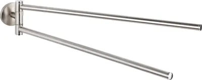 Produktbild von WENKO Handtuch Halter CUBA Stangen Chrom Ständer Wand Bad Aufhängung Gäste WC