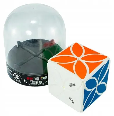 Produktbild von QiYi MoFangGe Clover Cube Weiß Sammlerstück