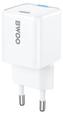 Image de Bwoo, chargeur rapide 30W USB-C GaN, blanc