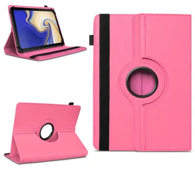 Produktbild von Tablet Hülle Samsung Galaxy Tab S4 10.5 Tasche Schutzhülle Case Cover DrehbarFarben:Pink