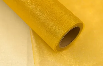 Produktbild von Organzaband 16cm SNOW, 9 Meter, Farbauswahl:gold 687