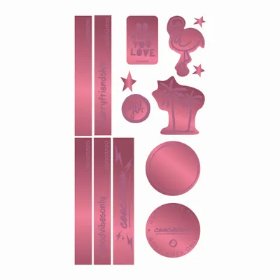 Produktbild von coocazoo Reflektierendes Sticker-Set "Berry"