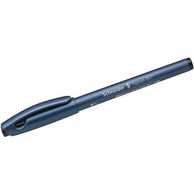 Produktbild von Schneider Tintenroller Topball 857 schwarz, Strichstärke ca. 0,6 mm