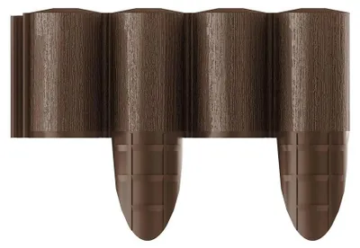 Image de 12x Cellfast Standard 4 marron 2,3 m Palissade de jardin Palissades de trottoir marron 27,6m
