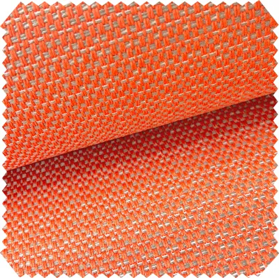 Produktbild von novely® FONTANA SUN CONTROL UV++ - Sanitized® Outdoor-Stoff - Melierter Olefin Möbelstoff - Pflegeleichte Meterware 1 lfm - Farbe: 18 Orange