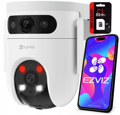 Produktbild von Ezviz H9C 3K Dual Lens Schwenkbare WLAN-Außenkamera (5MP+5MP)