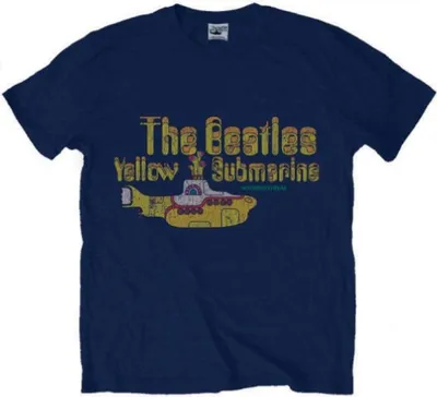 Produktbild von The Beatles Nothing is Real Navy Blue L T-Shirt