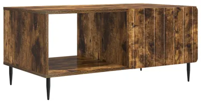 Produktbild von vidaXL Couchtisch Geräucherte Eiche 90 x 50 x 40 cm Holzwerkstoff