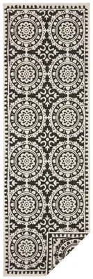 Produktbild von Hanse Home Twin Supreme In- & Outdoor Wendeläufer Jardin Schwarz