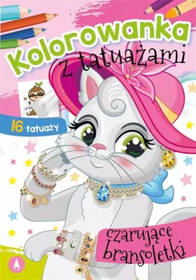 Produktbild von Tattoo-Malbuch. Bezaubernde Armbänder