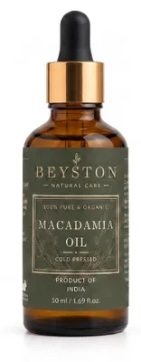 Produktbild von BEYSTON Macadamiaöl 50 ml – für Haut und Haar, KI-generiertes Bild