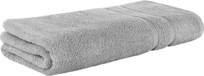 Produktbild von Premium Frottee Saunatuch 80x200 cm in hellgrau von StickandShine in 500g/m² aus 100% Baumwolle