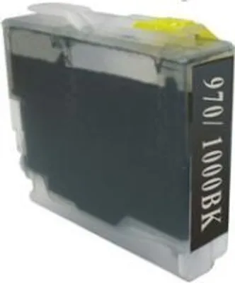Image de Cartouche d'encre compatible avec Brother LC-970 / LC-1000 XL Schwarz pour DCP-130, DCP-135, DCP-150, DCP-330, DCP-350, DCP-357, DCP-540, DCP-560...