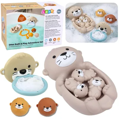 Obrázek produktu pro Sada koupacích hraček Otterfamilie Basketbälle, 7 dílů.