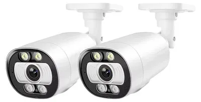 Immagine prodotto di Telecamera IP, risoluzione 5MP, rilevamento intelligente del movimento, 2 telecamere da 5MP