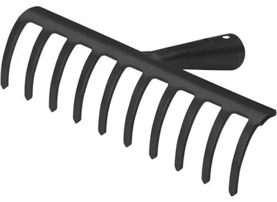 Productafbeelding van MM Eurotool Tuinhark zonder steel | 10, 12, 14 of 16 tanden | 25 tot 40 cm 10tds
