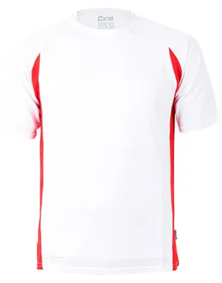 Produktbild von CONA SPORTS CS02 | Racer Tech Sport T-Shirt +- - Farbe: Black/White - Größe: XXL