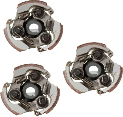 Produktbild von 3 x Kupplung 49cc Pocketbike Dirtbike Minibike Quad ATV 3 Backen Fliehkraft Set