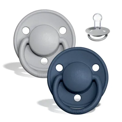 Produktbild von Bibs Schnuller - De Lux 2er Pack - Silikon - Cloud