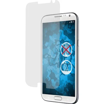 Produktbild von 2er-Pack PhoneNatic Displayschutzfolien matt  kompatibel mit Samsung Galaxy Note 2