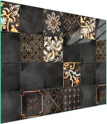 Obrázok produktu pre Sklenená doska na krájanie 52x30 mozaika