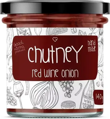 Obrázek produktu pro Goodie Cibulové chutney s červeným vínem 140 g