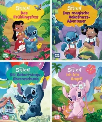 Immagine prodotto di Nelson Mini-Bücher: Disney Lilo & Stitch 5-8