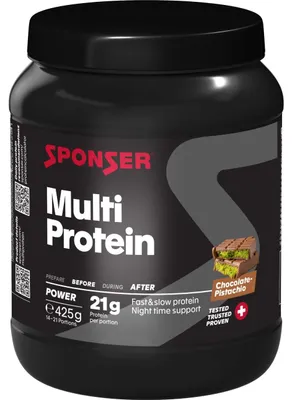 Produktbild von Sponser Multi Protein - 425 g Schokolade-Pistazien