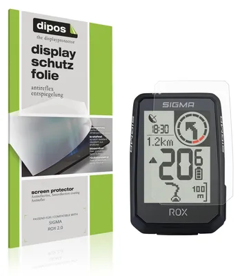 Image de 4x Film de protection d'écran pour SIGMA ROX 2.0 protecteur antireflet dipos