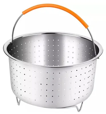 Produktbild von Edelstahl Dampfkorb für Instant Pot und Schnellkochtopf (8QT)