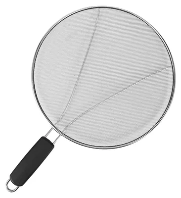 Spritzschutz Edelstahl 25 cm – Antispritzgitter für Pfannen
