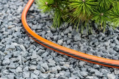 Produktbild von ATSv Gartenschlauch 5-lagig Trikotgewebe UV-beständig 24 bar Berstdruck - 15m blau