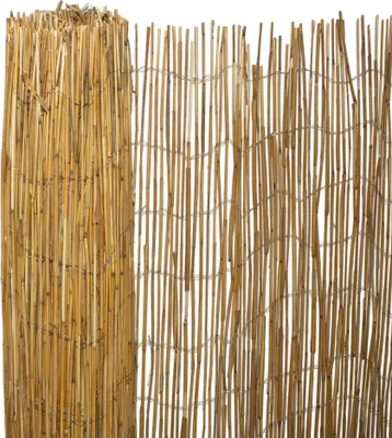 Immagine prodotto di 3.06 Frangivento naturale in canne - circa 100 x 500 cm - schermo naturale per la privacy (piccolo)