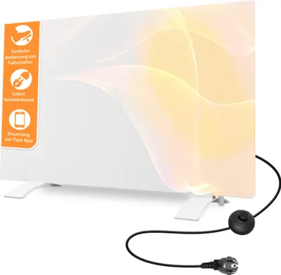 Produktbild von 220-Pro Infrarot Schreibtischheizung mit Thermostat und WiFi Steuerung