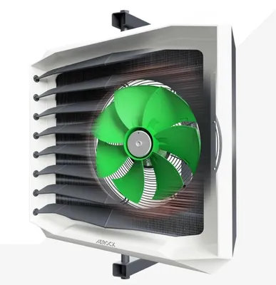 Produktbild von Lufterhitzer AEROCK R3 EC 6-73 kW Hallenheizung mit Konsole Werkstattheizer