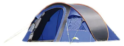 Produktbild von DWT Camping Zelt Flexi blau 230x140cm (BxT) 2 Personen Kinderzelt - Kuppelzelt - Wurfzelt - Igluzelt - Touringzelt