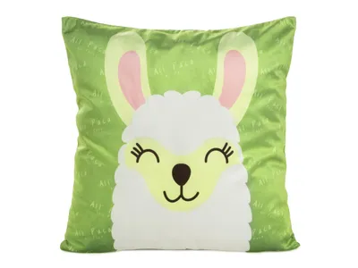 Image de Design91 Taie d'oreiller 45x45 cm vert
