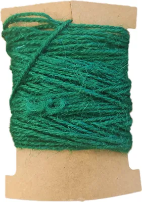 Image de Corde de jute / cordon - 10 mètres - turquoise foncé