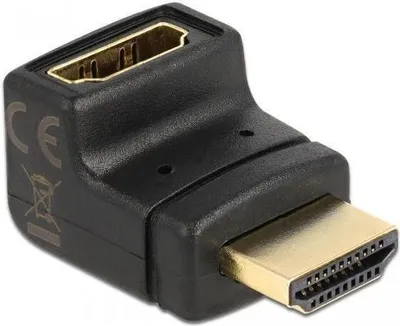 Productafbeelding van Delock 65072 DELOCK HDMI Adapter A -> A Bu/St 90° oben