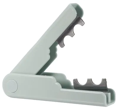 Dornenentferner für Rosen, Metall, grau, 14 cm