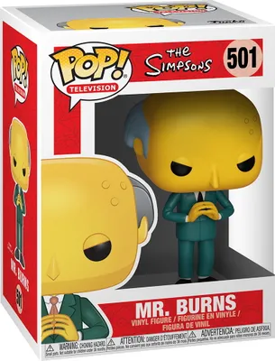Produktbild von The Simpsons - Mr. Burns 501 - Funko Pop! - Vinyl Figur