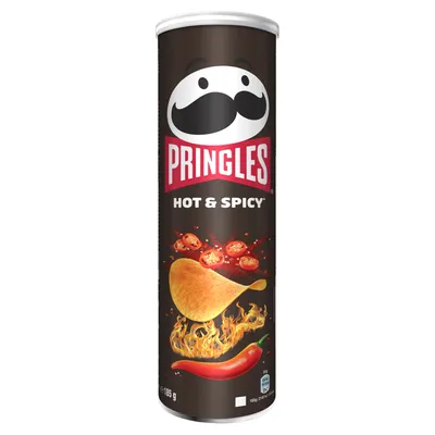 Zdjęcie produktu dla Chrupki Pringles Hot and Spicy o ostrym i pikantnym smaku 185 g