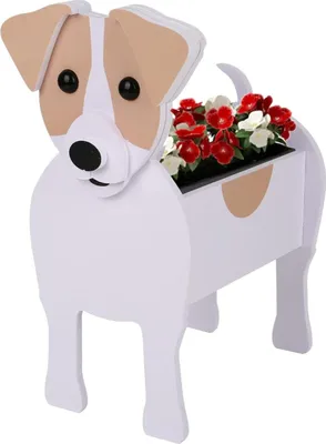 Produktbild von Hundebloempot - Übertopf für Haustierpflanzen - für kleine Hunde