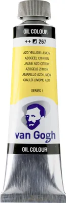 Image de Van Gogh peinture à l'huile tube 40 ml jaune azo citron (primaire) 267