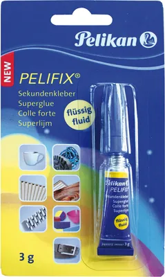Produktbild von Pelikan Sekundenkleber PELIFIX® flüssig, 3g