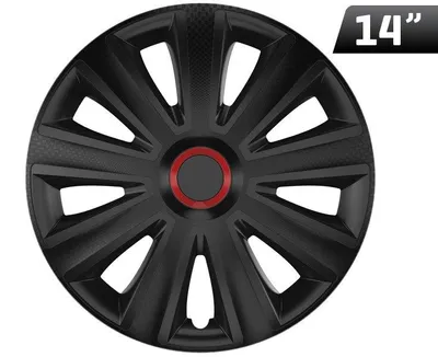 Zdjęcie produktu dla Kołpaki Aviator RR black 14", 4 szt.
