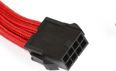 Produktbild von Phanteks PH-CB24P, ATX (24-pin), ATX (24-pin), Gerade, Gerade, Schwarz, Rot, RoHS